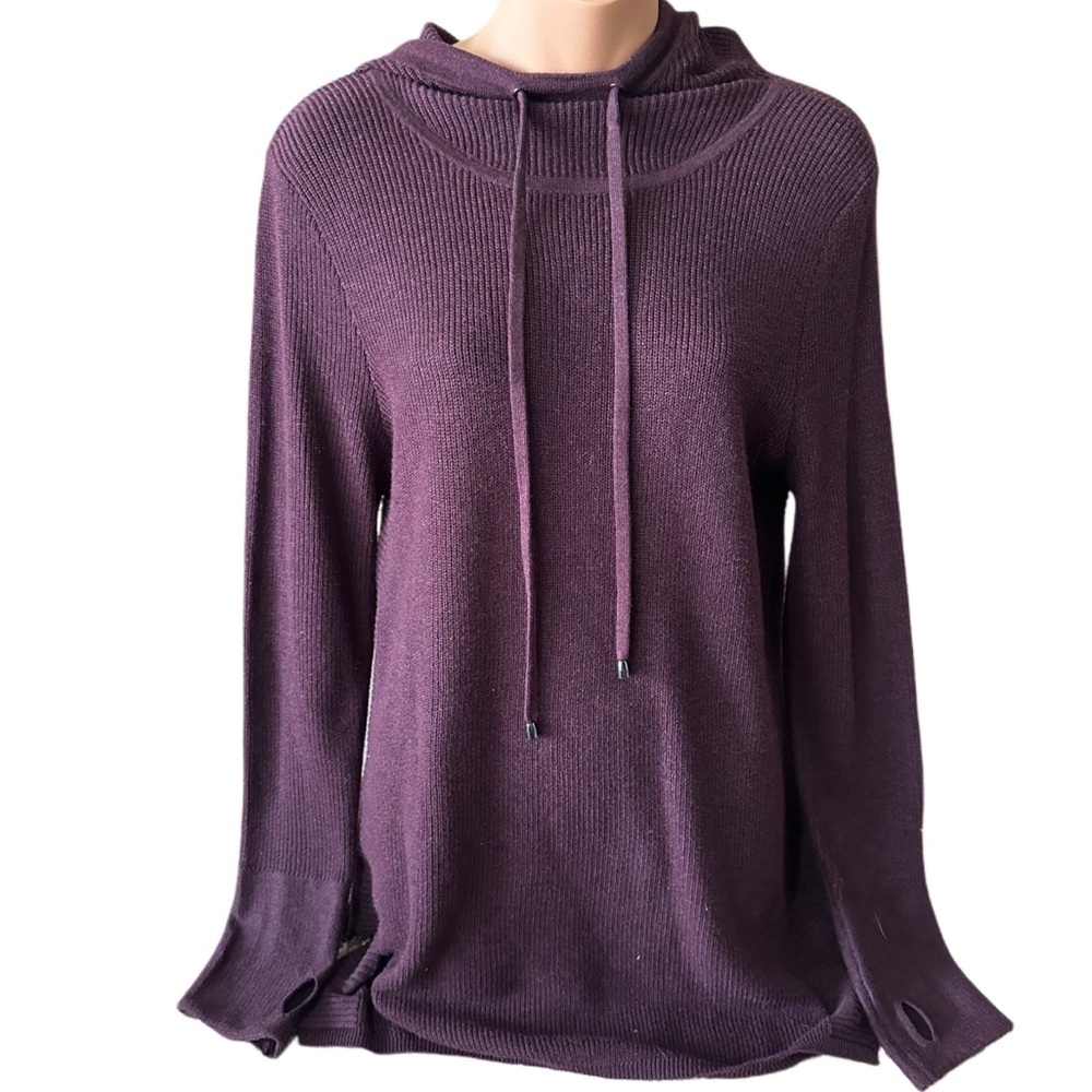 Dakini Purple Lightweight Hoodie Sweater